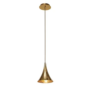 Mantra M5908 Jazz Oro Pendant Polished Gold