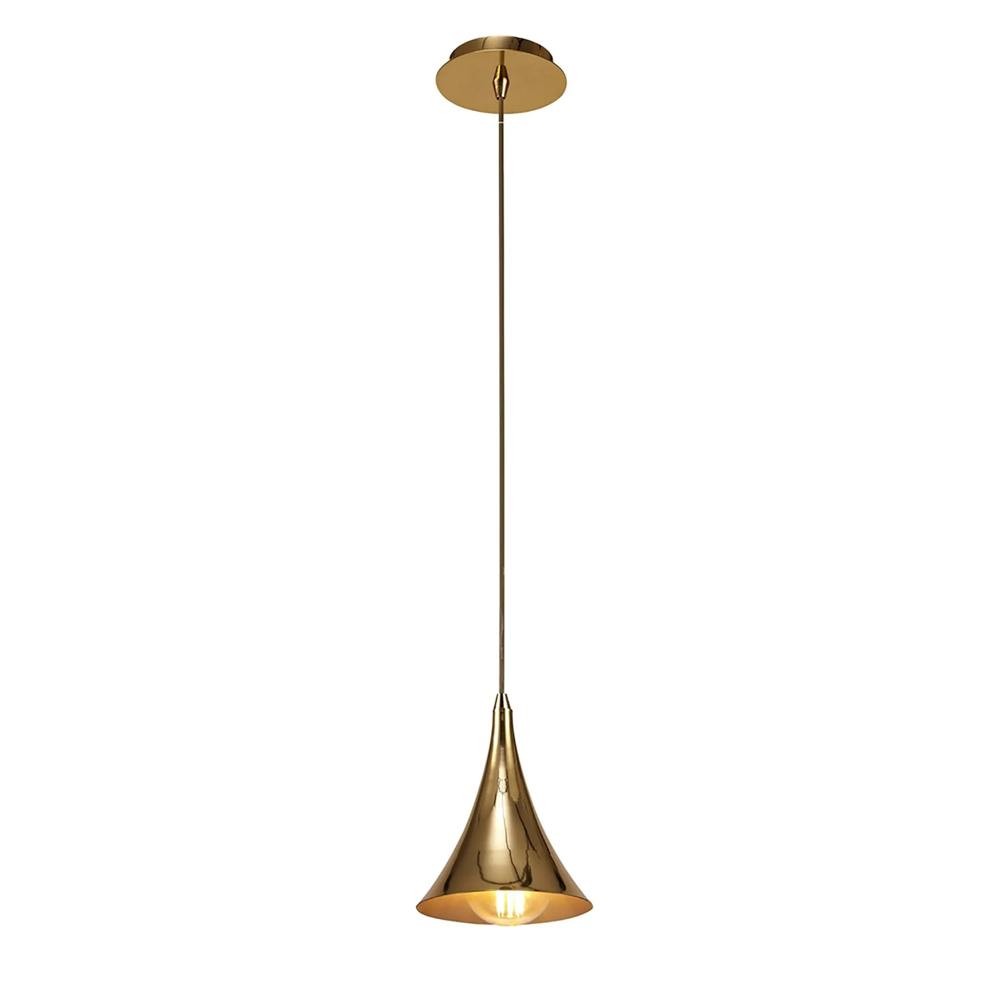 Mantra M5908 Jazz Oro Pendant Polished Gold