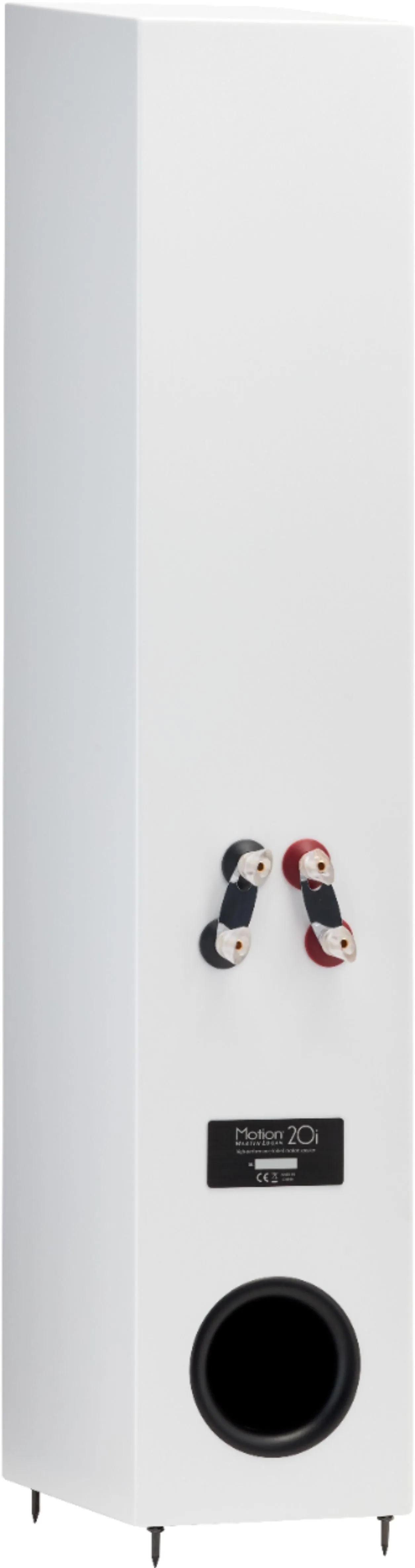 MartinLogan - Motion Dual 5-1/2" Passive 2.5-Way Floor Speaker (Each) - Matte White