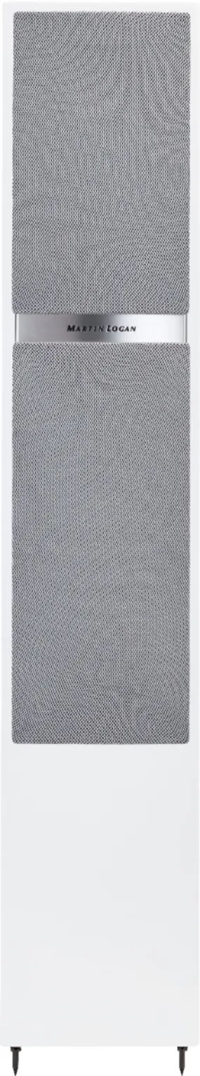 MartinLogan - Motion Dual 5-1/2" Passive 2.5-Way Floor Speaker (Each) - Matte White