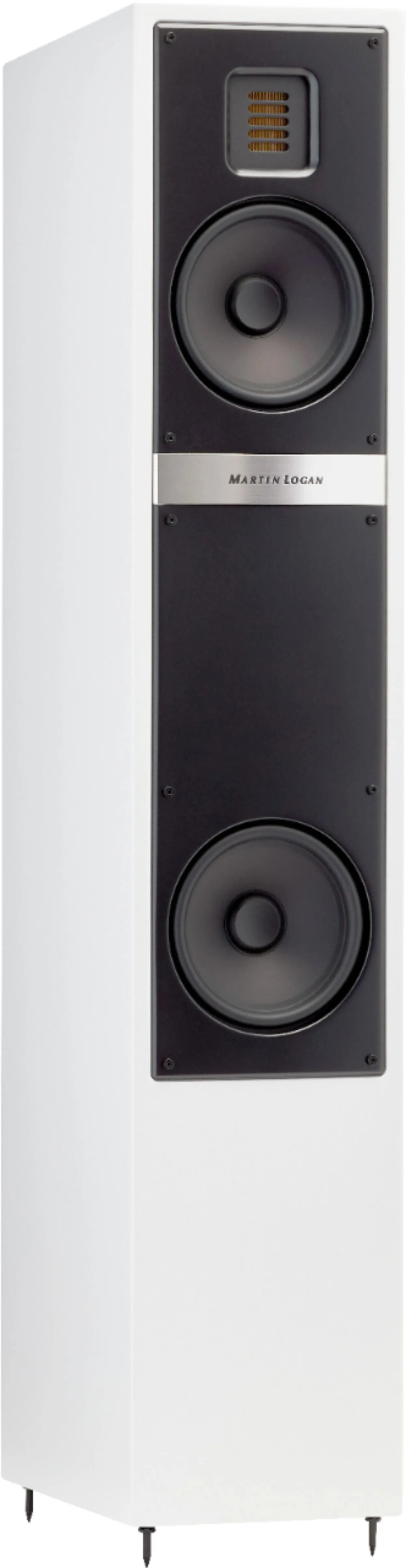 MartinLogan - Motion Dual 5-1/2" Passive 2.5-Way Floor Speaker (Each) - Matte White