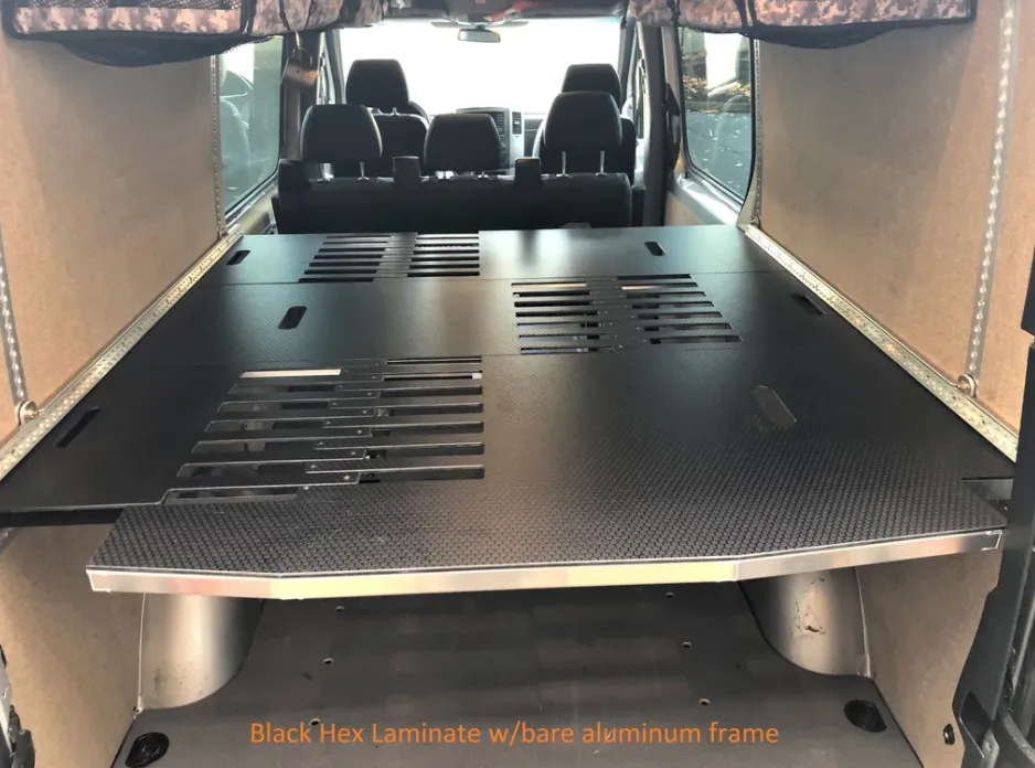 MOAB Elevator Bed - Sprinter - Black Hex Top