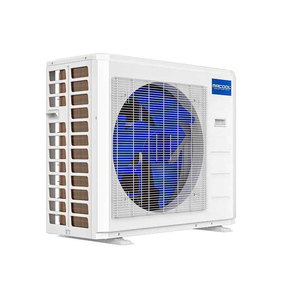 MRCOOL® DIY Mini Split 30,000 BTU 2 Zone Ductless Air Conditioner and Heat Pump with 12K   18K Air Handlers and Install Kit