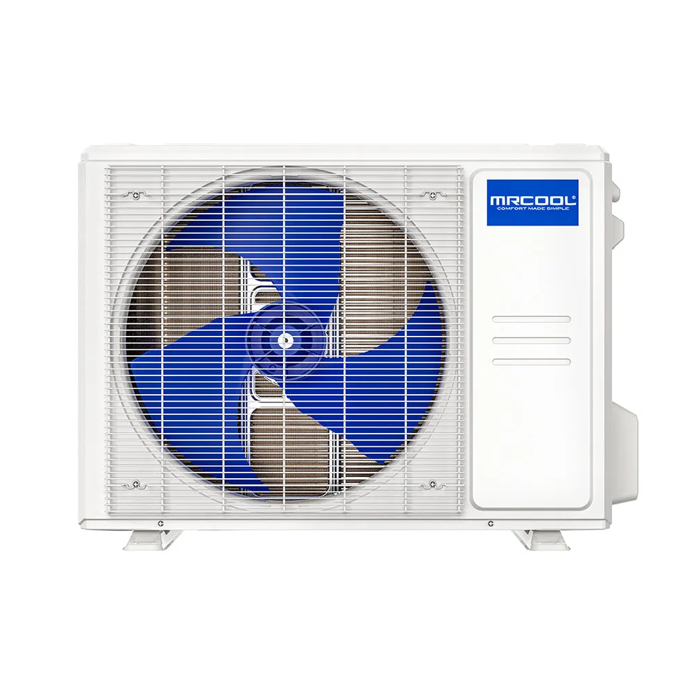 MRCOOL® DIY Mini Split 30,000 BTU 21.5 SEER 2 Zone Ceiling Cassette Ductless Air Conditioner and Heat Pump - 12K   18K