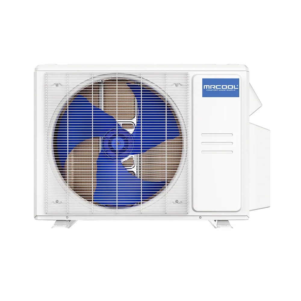 MRCOOL DIY Mini Split 36,000 BTU 2 Zone Ductless Air Conditioner and Heat Pump with 18K   18K Air Handlers and Install Kit