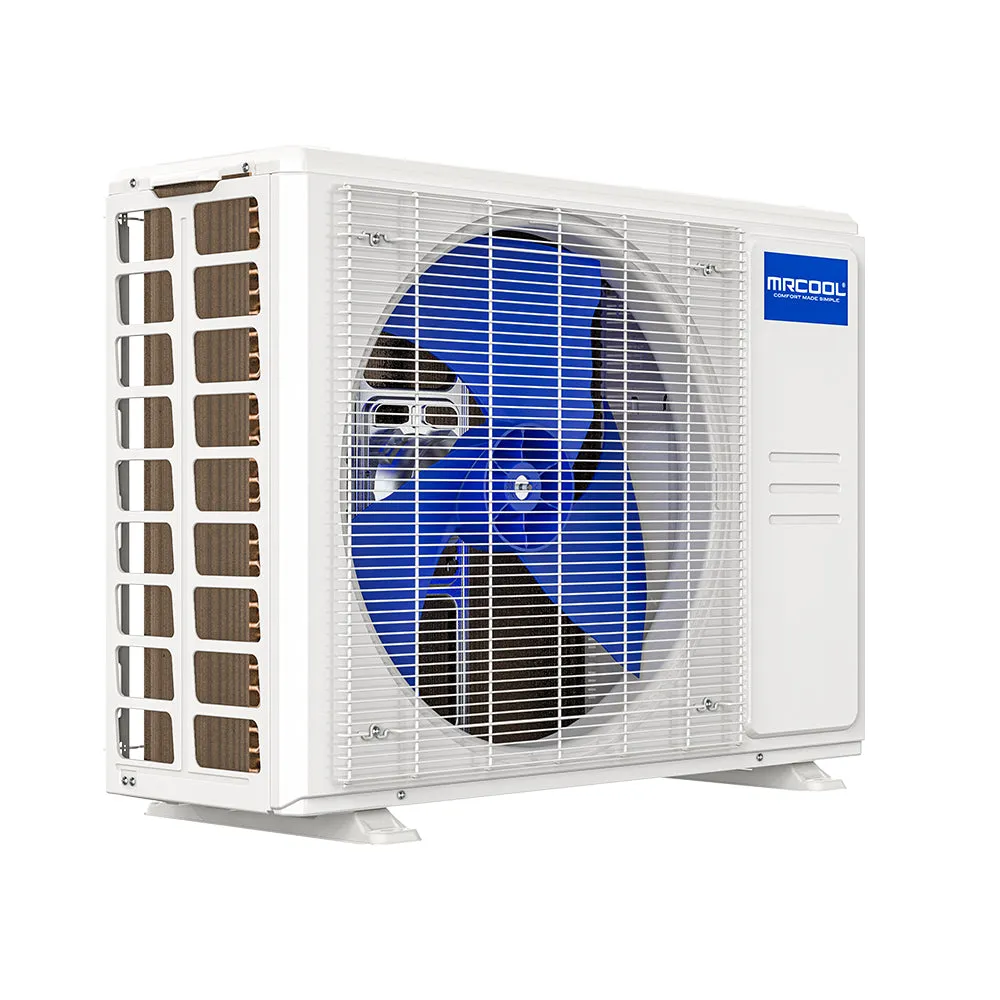 MRCOOL® DIY Mini Split 36,000 BTU 21.5 SEER 3 Zone Ceiling Cassette Ductless Air Conditioner and Heat Pump - 9K   9K   18K
