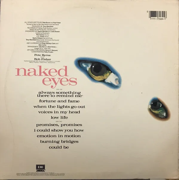 Naked Eyes - Naked Eyes (LP, Album, Win) (VG )