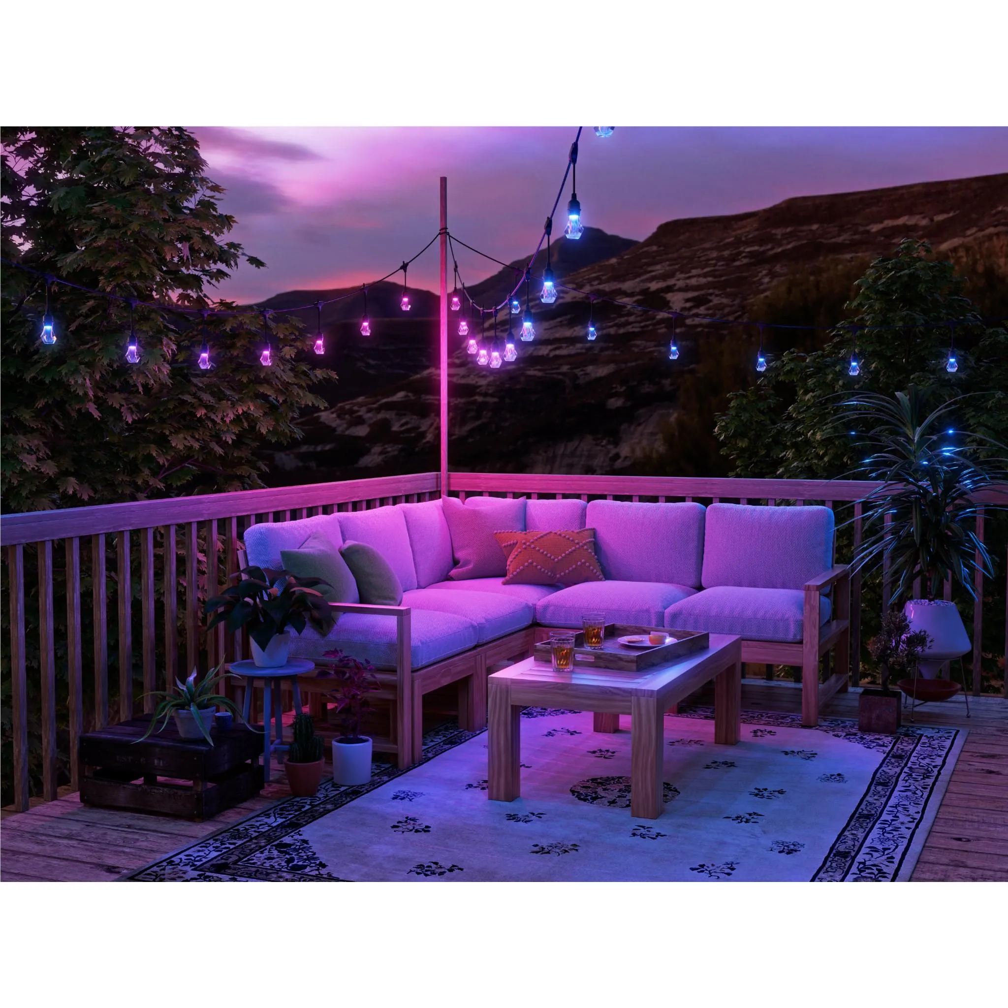 Nanoleaf Matter Smart Multicolour Outdoor String Light Smarter Kit (15m)