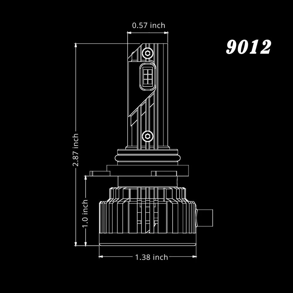 NCP 9012 HIR2 CANBus LED Forward Lightings Bulbs | High, Low Beam Replacement