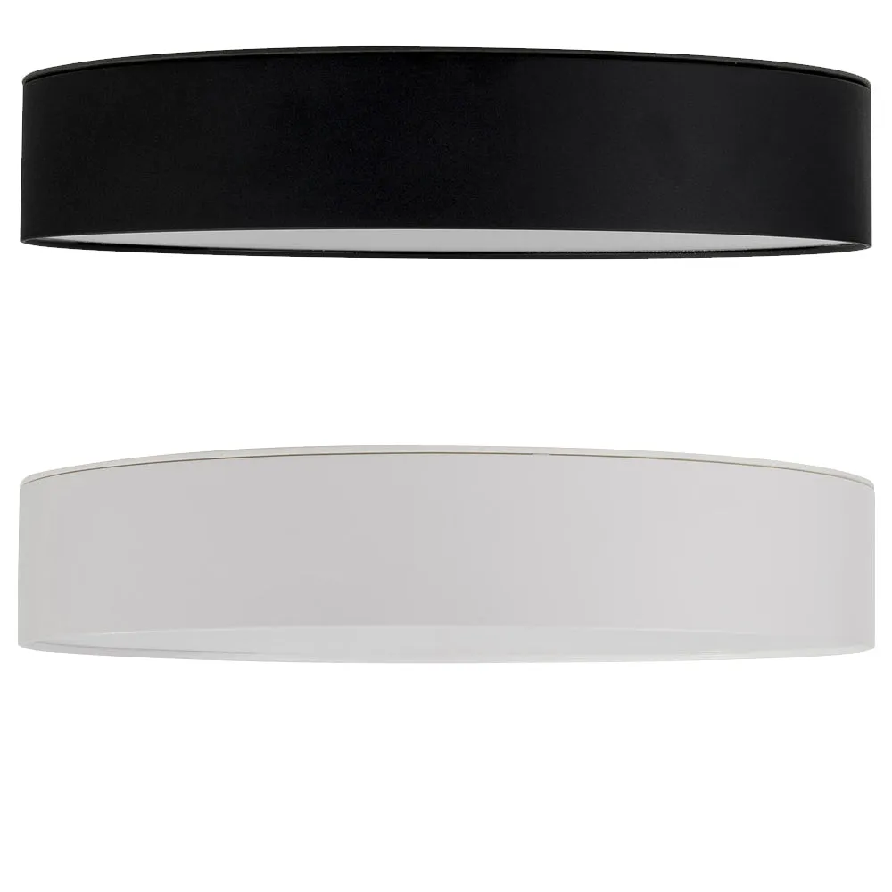 Nella LED Oyster Light Small or Large in White/Black Havit Lighting - HV5892T, HV5893T