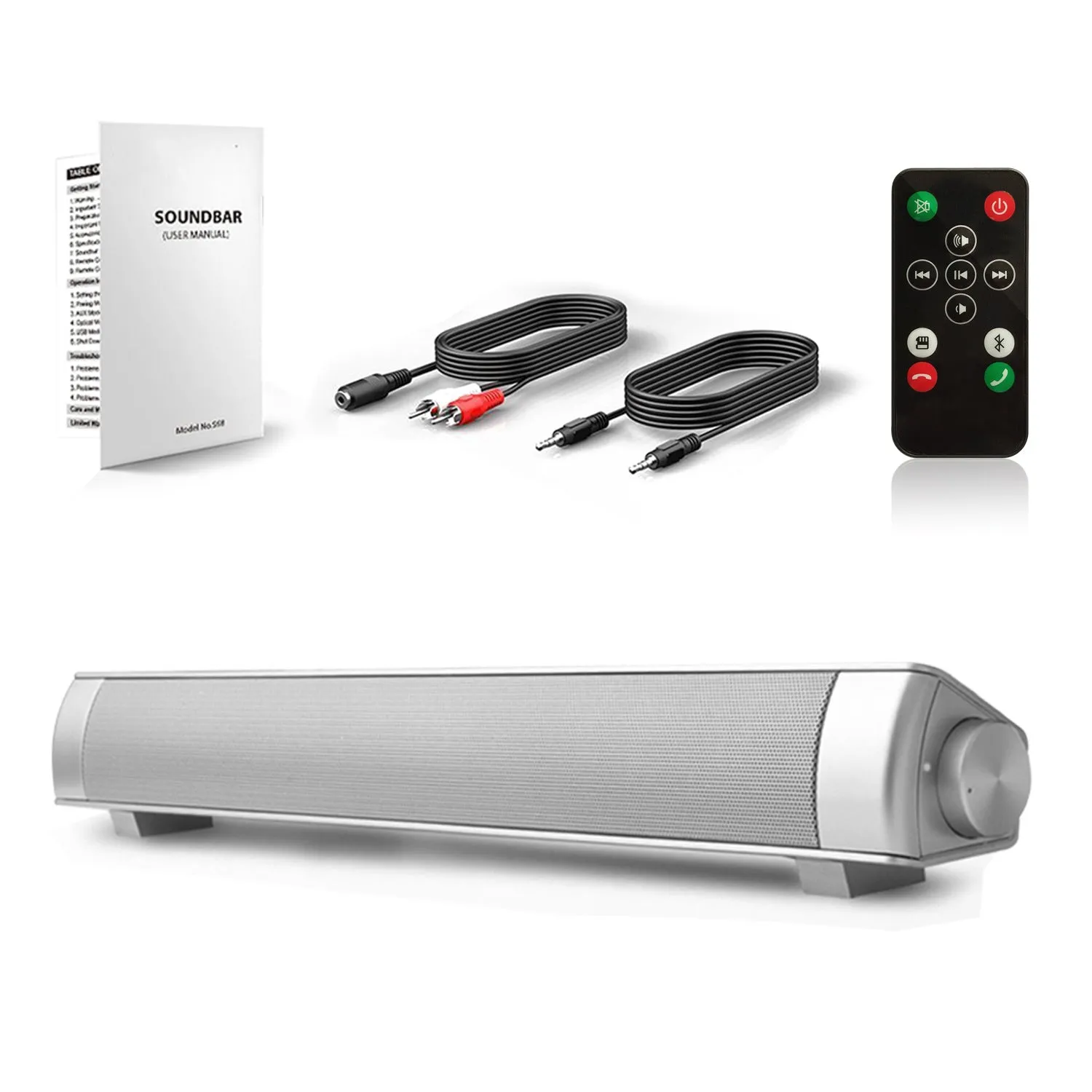 New Version Bluetooth Speaker S08 Sound Heater Card Speaker Wireless Mini-Speaker Subwoofer