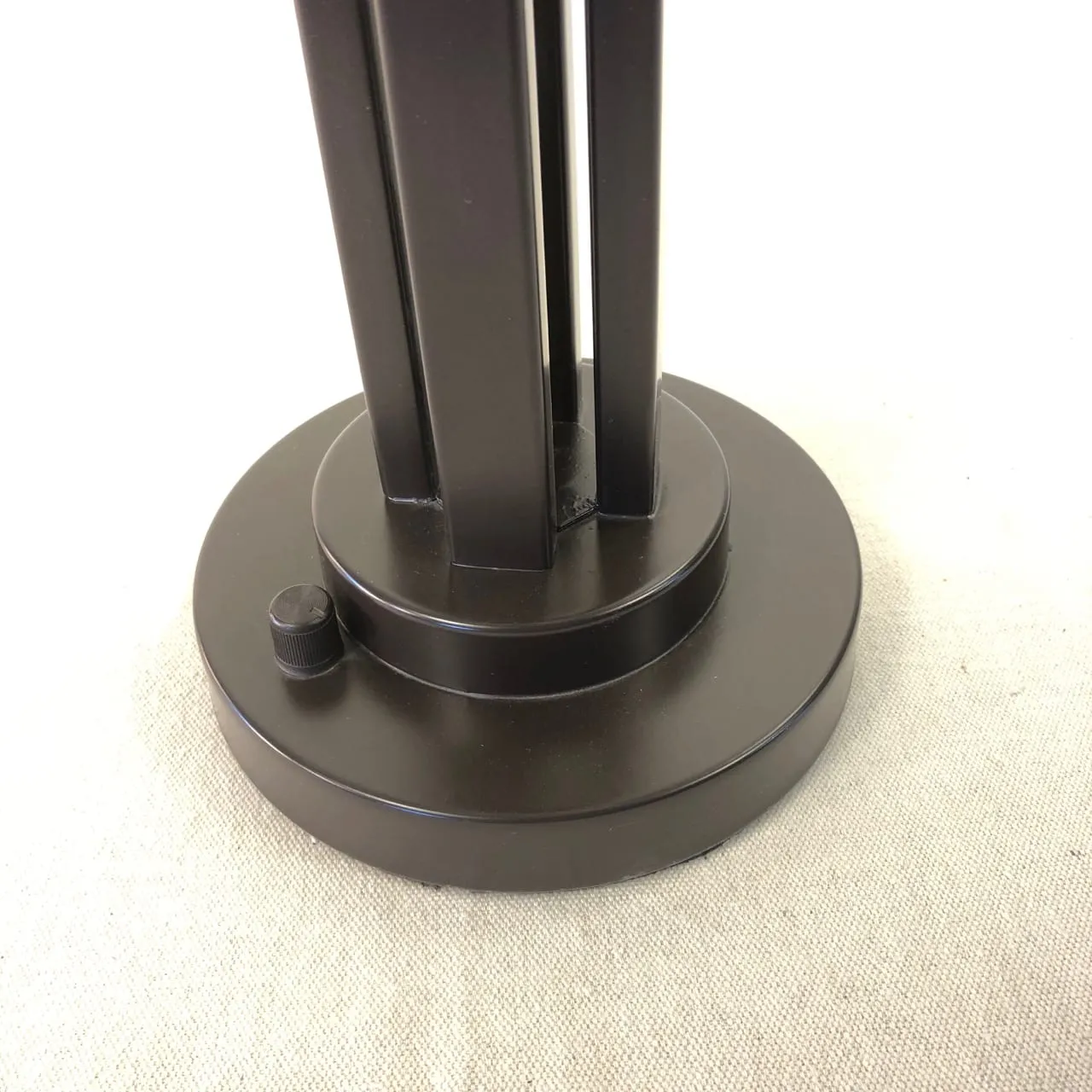 Pacific Coast Lighting Table Lamp, Black Four Light