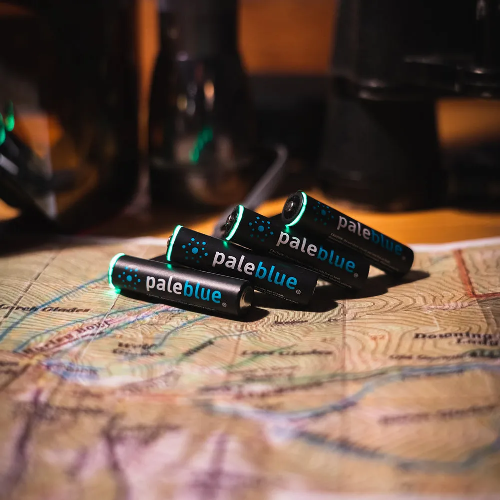 Paleblue AAA Lithium Ion USB-C Rechargeable Batteries (4 Pack)