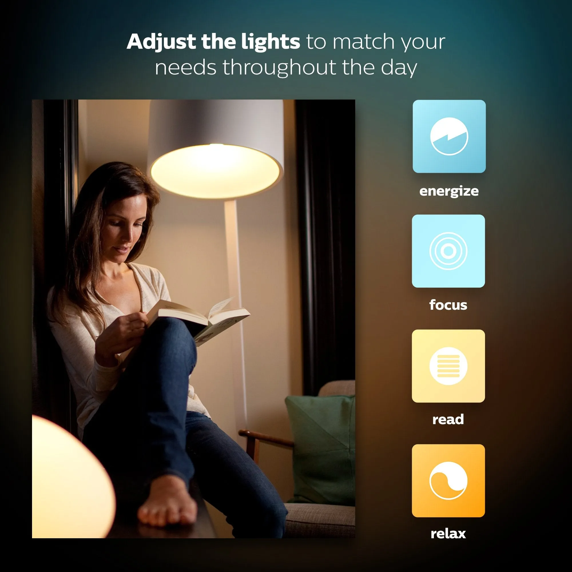 Philips Hue White and Colour Ambience Personal Wireless Lighting 2 x 9.5 W E27 Edison Screw LED Twin Pack Light Bulbs, Apple HomeKit Enabled, Works with Alexa