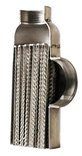 Pool Heat Exchanger - 210K Stainless Steel 316L Same Side 1 1/2" & 1 1/2" FPT
