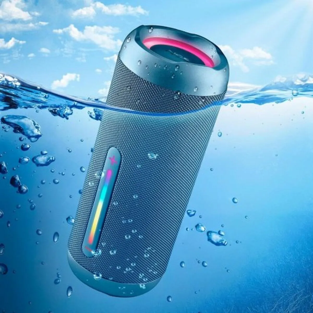 Portable Bluetooth Speakers NGS ROLLERFURIA3BLUE Blue 60 W