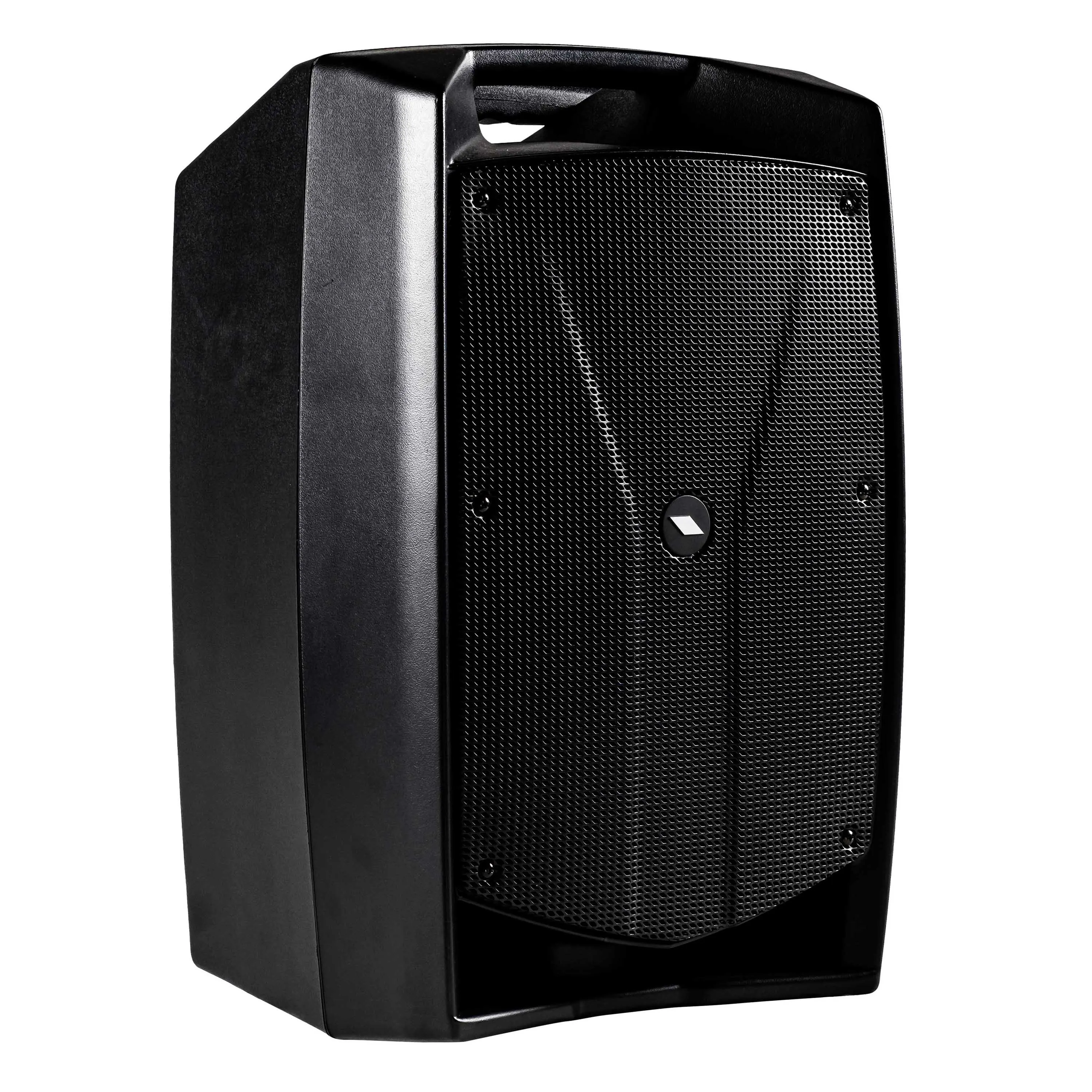 Proel V12WAVE V-WAVE Series Bi-Amplified 2-Way 12" Loudspeaker Sound System with 3-Channel Mixer and Media Player