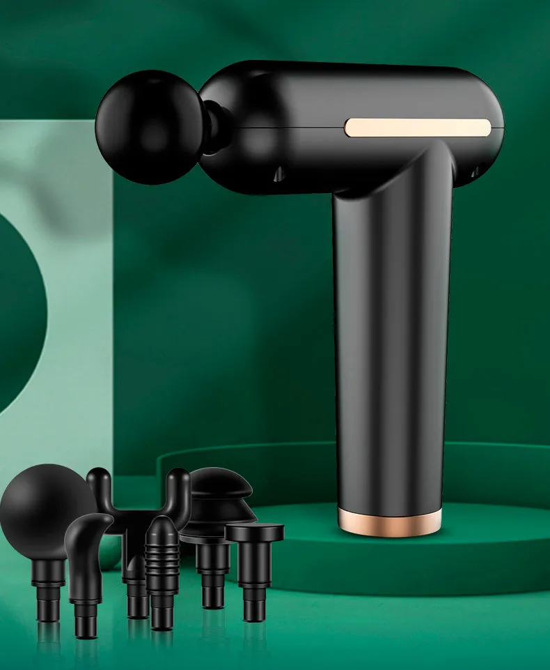 Professional Deep Tissue Muscle Massage Gun with 6 Head