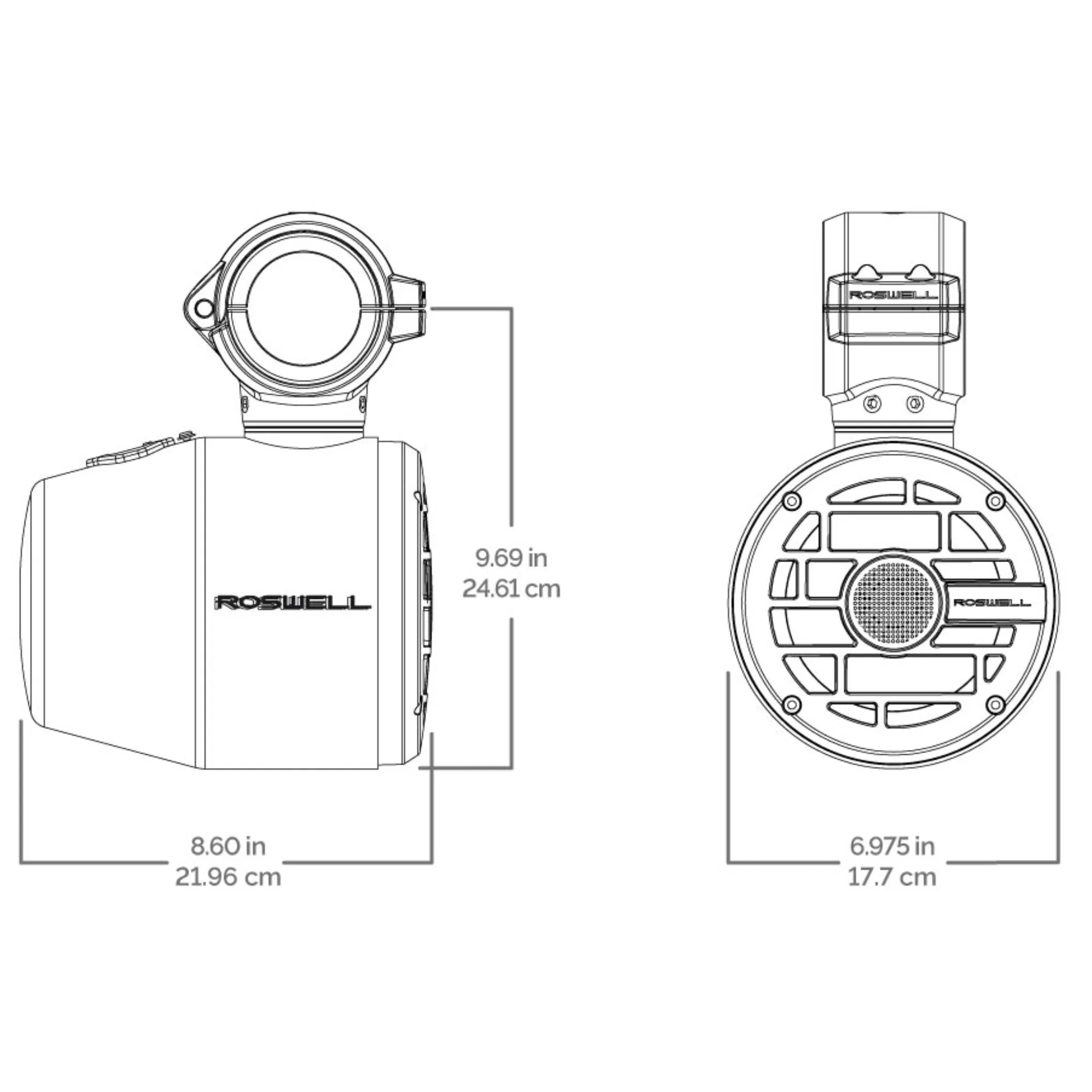 R 6.5" Tower Speakers