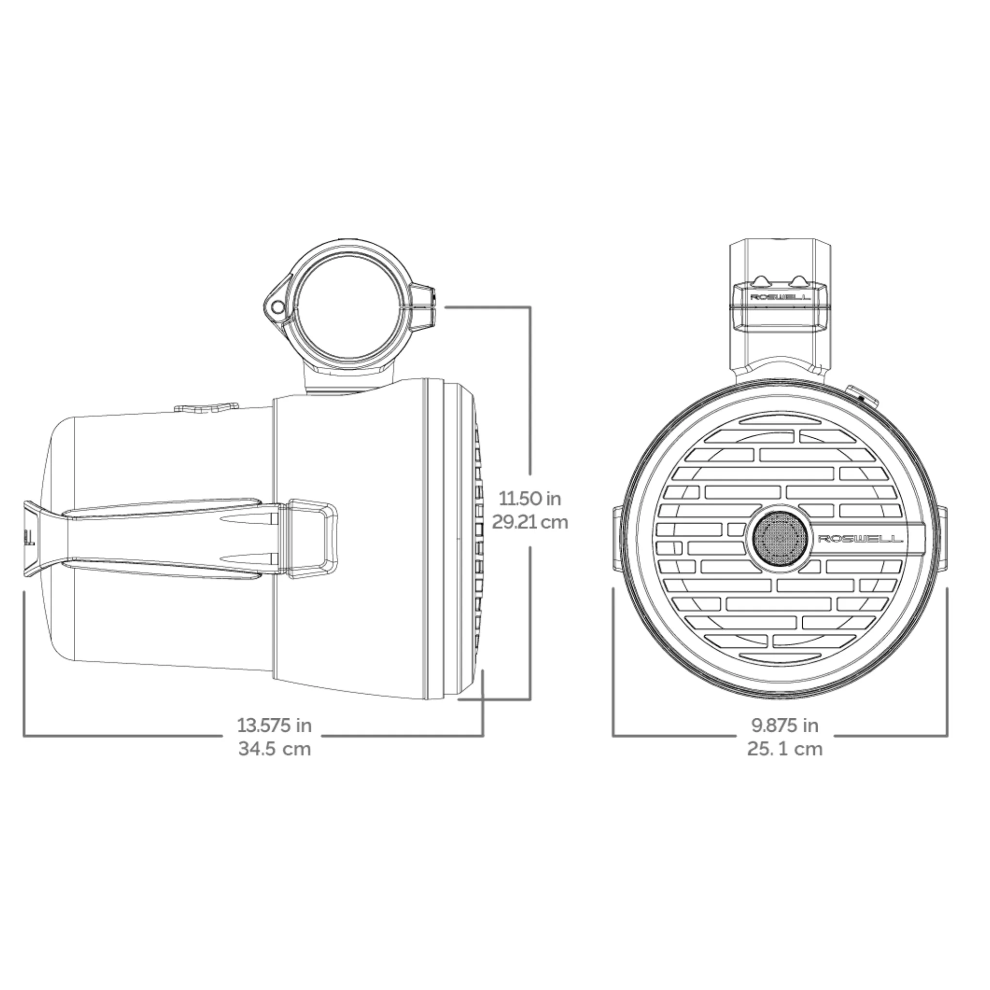 R1 8" Tower Speakers