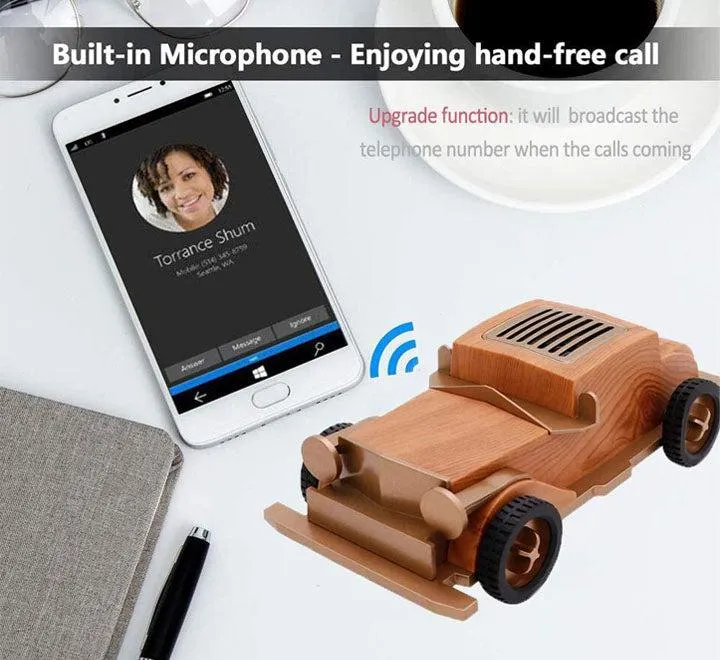 Retro Car Design Wireless Bluetooth Speaker