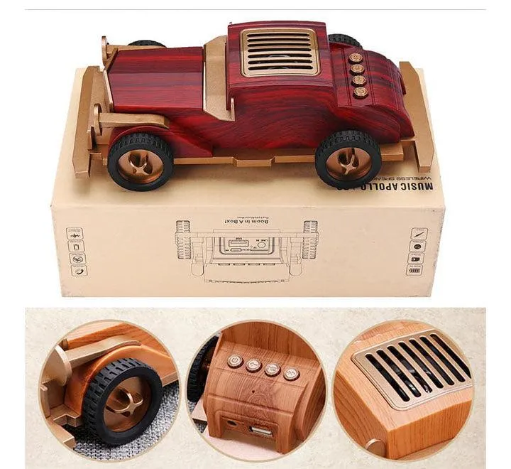 Retro Car Design Wireless Bluetooth Speaker