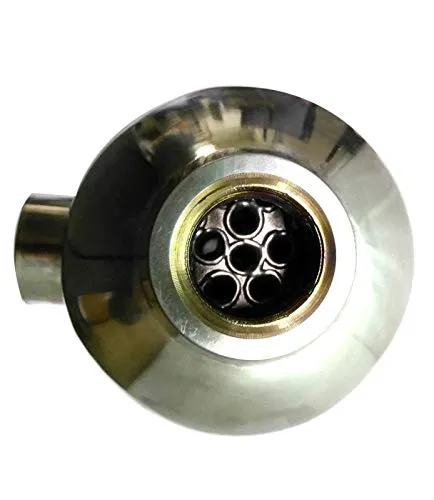 Salt Swimming Pool Heat Exchanger - 155K Titanium Same Side 1 1/2" & 1" FPT