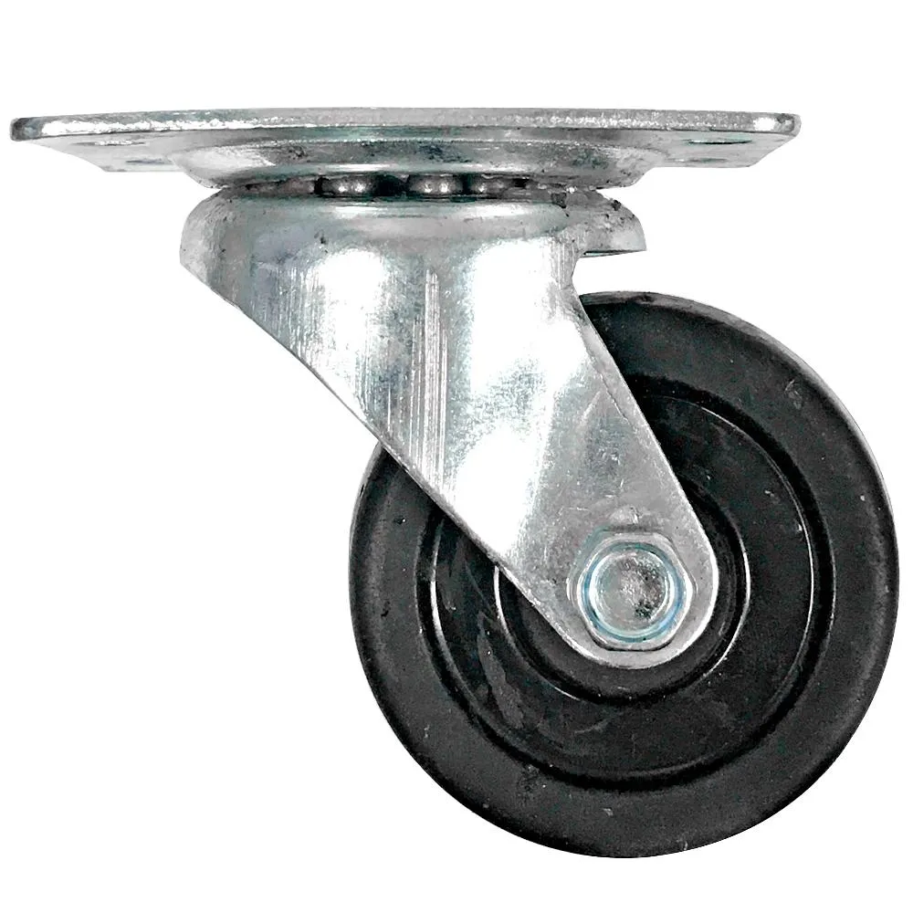 SARHW50 - 4 Pack of 2 Inch Swivel Caster Wheels for PA DJ Speaker Cabinets Subs - Non-Locking