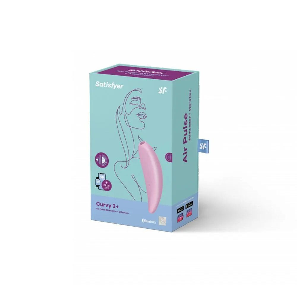 Satisfyer Curvy 3   Plus Clitoral Stimulator