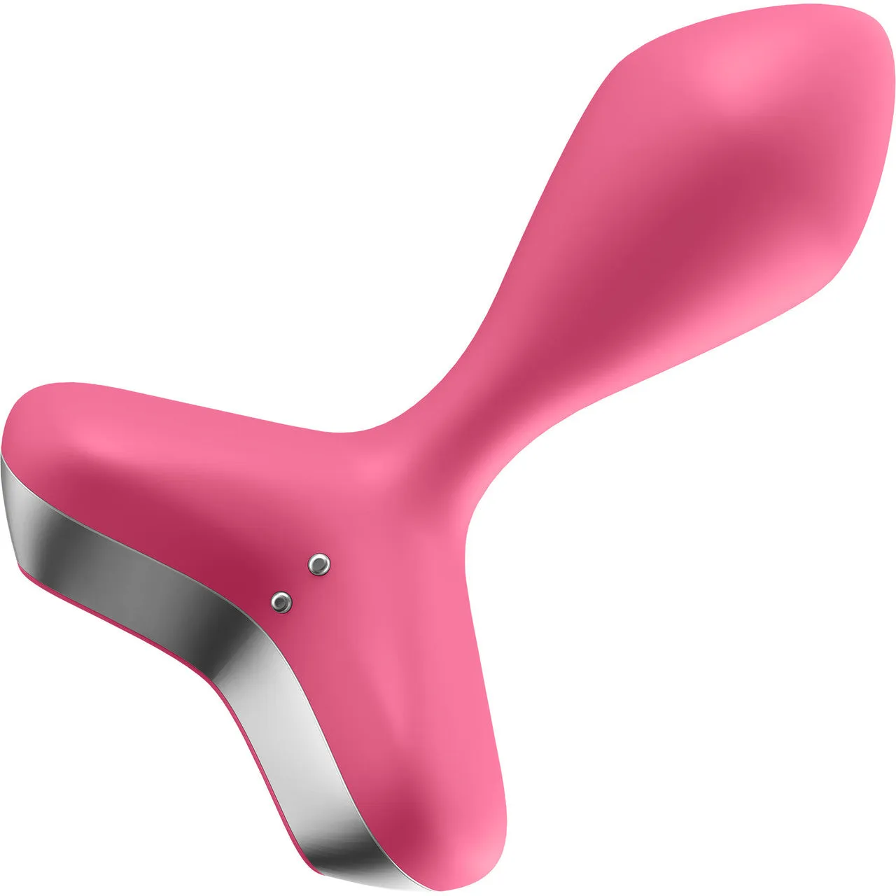 Satisfyer Game Changer Rechargeable Waterproof 12-Function Vibrating Butt Plug - Pink