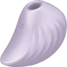 Satisfyer Pearl Diver Pressure Wave Rechargeable Waterproof Clitoral Stimulator - Violet