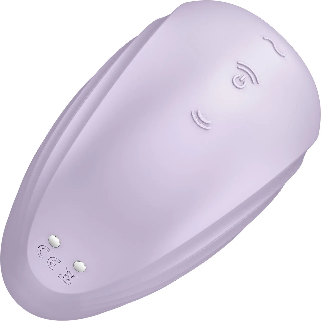 Satisfyer Pearl Diver Pressure Wave Rechargeable Waterproof Clitoral Stimulator - Violet