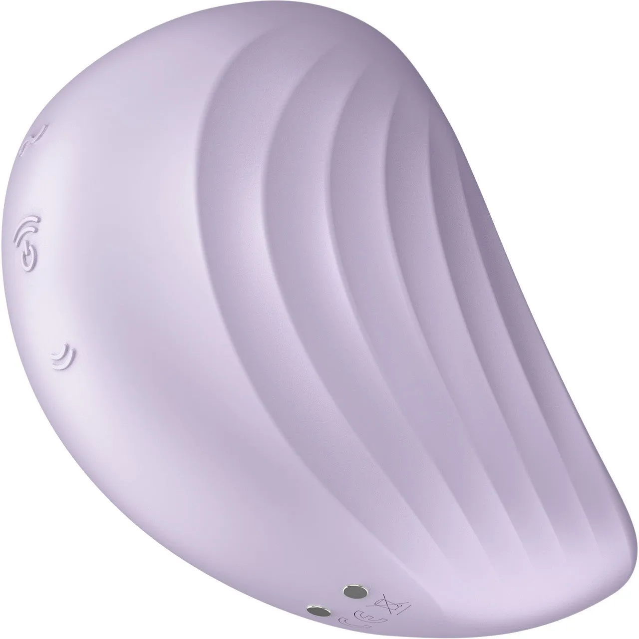 Satisfyer Pearl Diver Pressure Wave Rechargeable Waterproof Clitoral Stimulator - Violet