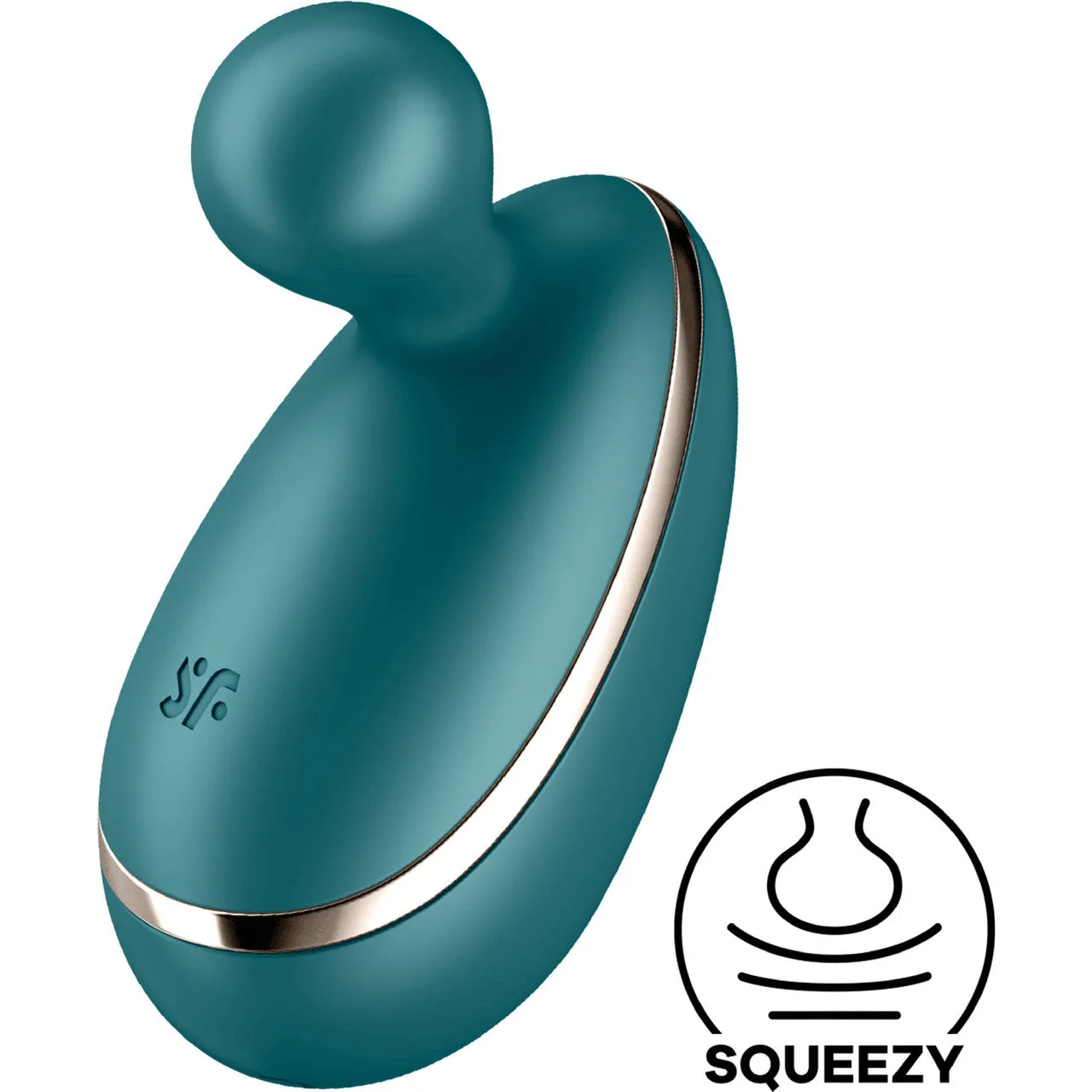Satisfyer Spot On 1 Silicone Rechargeable Waterproof Clitoral Stimulator - Green