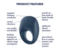 Satisfyer Strong One Vibrating Ring with Bluetooth App!