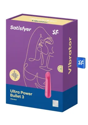 Satisfyer Ultra Power Bullet 3 Rechargeable Silicone Bullet Vibrator