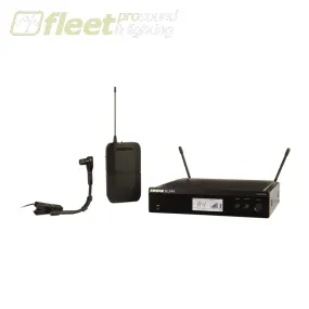Shure BLX14R/B98 Wireless Rack-mount Instrument System with Beta 98H/C Clip-on Gooseneck Microphone