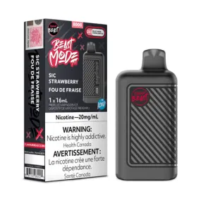 Sic Strawberry Iced - Flavour Beast Beast Mode 8k
