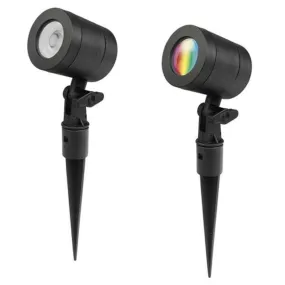 Smart Botanic LED Garden Spike Light 6w 3000k or RGB in Black