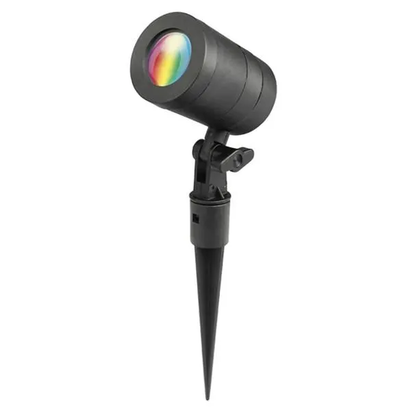 Smart Botanic LED Garden Spike Light 9w 3000k or RGB in Black