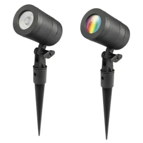 Smart Botanic LED Garden Spike Light 9w 3000k or RGB in Black