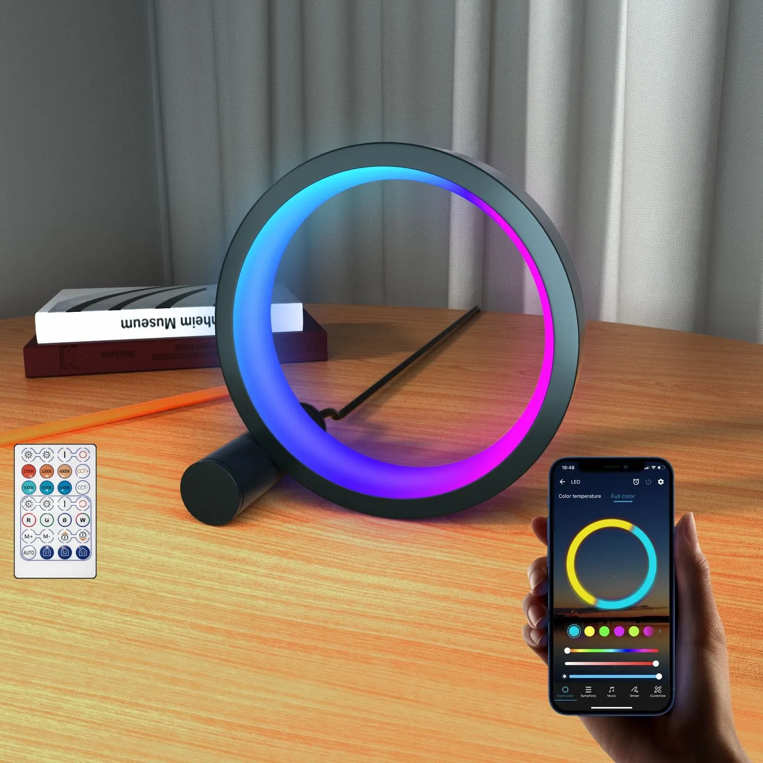 Smart LED Night Light Led Music Rhythm Induction Colorful Atmosphere Light Room