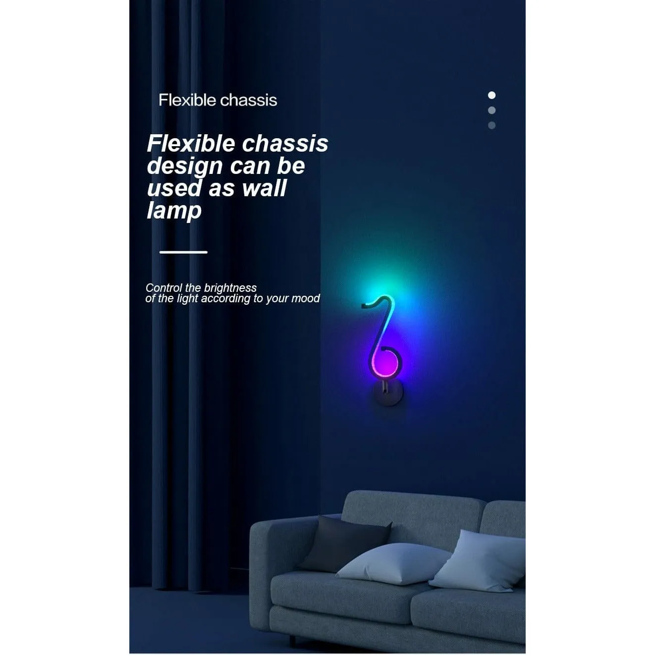 Smart Musical Note Lamp with APP Control