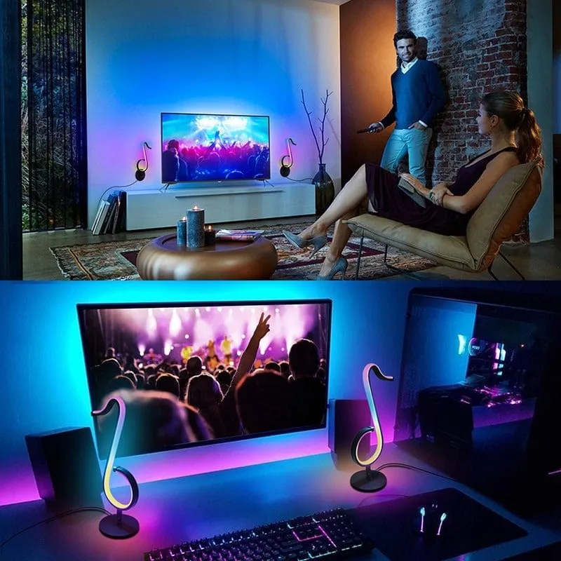 Smart Musical Note Lamp with APP Control