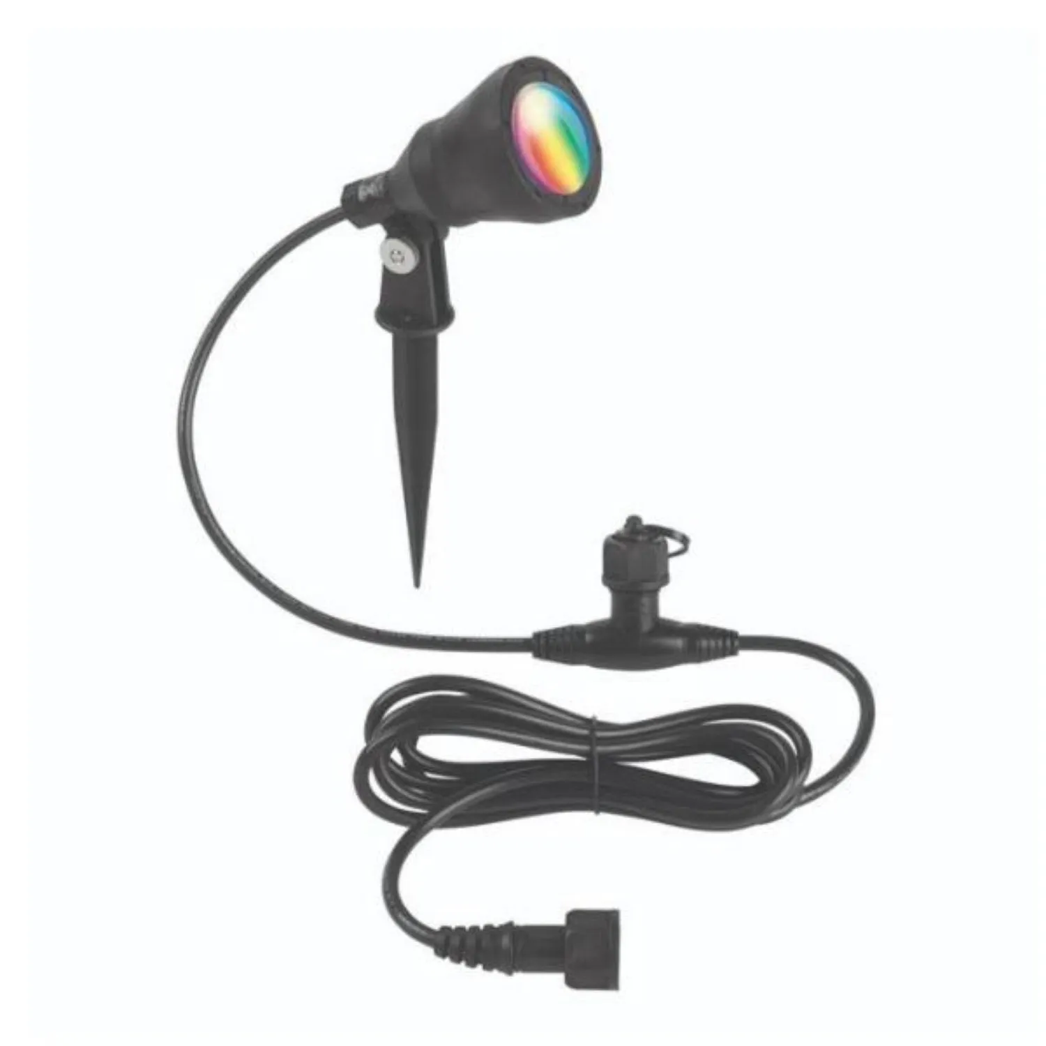 Smart Wi-Fi RGB Garden Spike Light 3w in Black