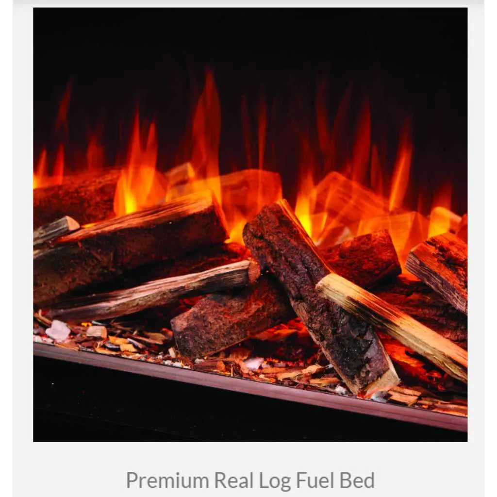 Solution Fires LUX 75 HD 750MM Panoramic Electric Fire - 1/2/3 Sided Media Wall Electric Fire