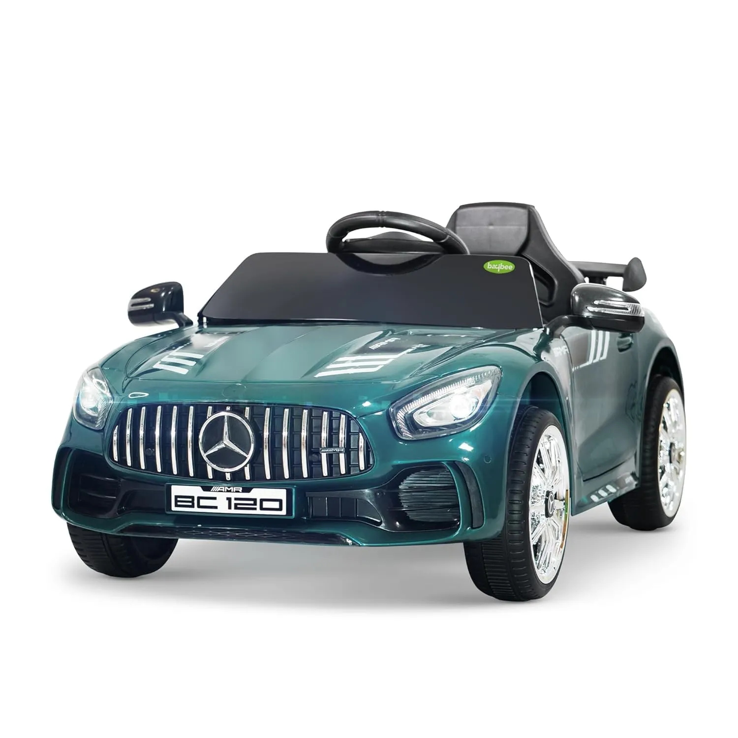 Spyder Pro Battery Operated Car for Kids with Music & Light