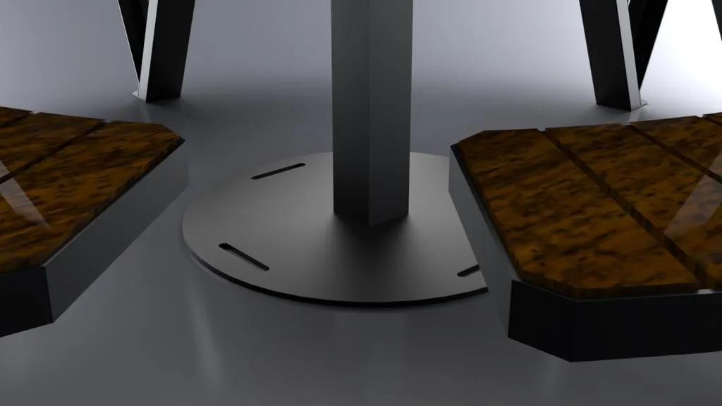 ST1020 RU - Solar Canopy Table