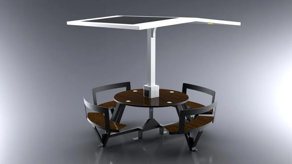 ST1020 RU - Solar Canopy Table