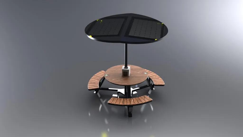 ST1020 RU - Solar Canopy Table